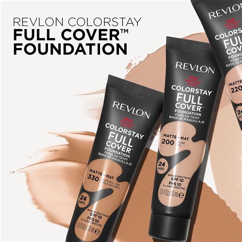 Revlon Colorstay Full Cover FPS 35 200 Nude Base Líquida 30ml