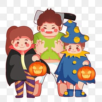 Halloween Costume Party Clipart Transparent Png Hd Cartoon Halloween