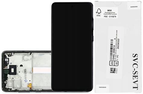 Wyświetlacz do Samsung A52S 5G 2021 A528B GALAXY EKRAN GH82 26861A