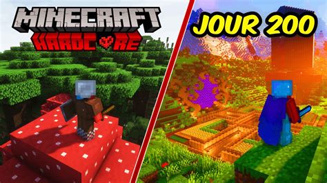 J Ai Surv Cu Jours En Hardcore Sur Minecraft Voil L Histoire