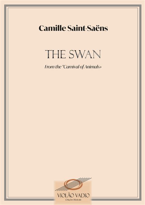 The Swan C Saint Saëns Woodwind quartet with piano Score and