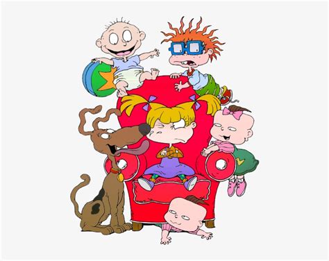 Chuckie Phil Tommy Angelica Lil And Spike With Images Rugrats Hot Sex