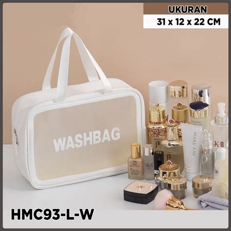 Tas Kosmetik Portable Tas Peralatan Mandi Pouch Organizer Lazada