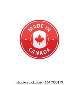 Made Canada Vector Stamp Badge Canada Stock Vector Royalty Free