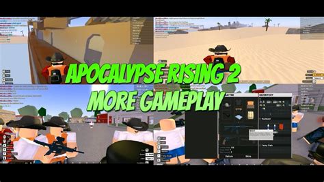 Roblox Apocalypse Rising 2 Gameplay 2 AR2 More Gameplay YouTube