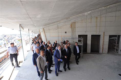 Visita Al Cantiere Della Stazione Marittima Comune Di Salerno