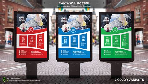 Car Wash Advertising Bundle Vol3 By Creative Touch Graphicriver