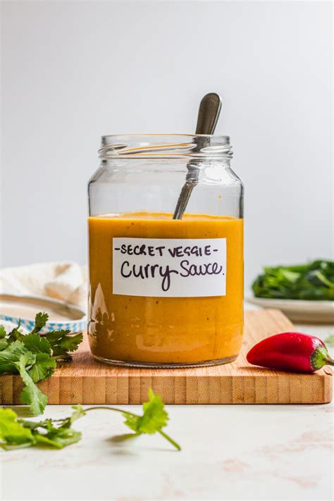 Vegetable Packed Vegan Curry Sauce - Nourishing Amy