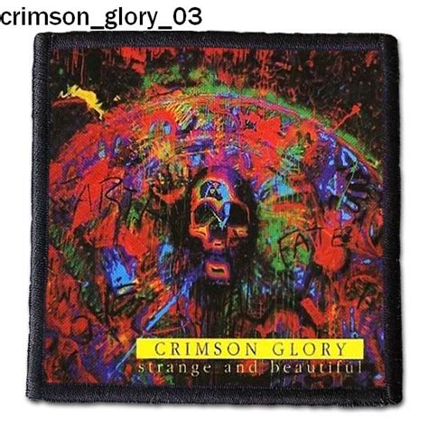 Crimson Glory 03 - Small Printed Patch - King Of Patches