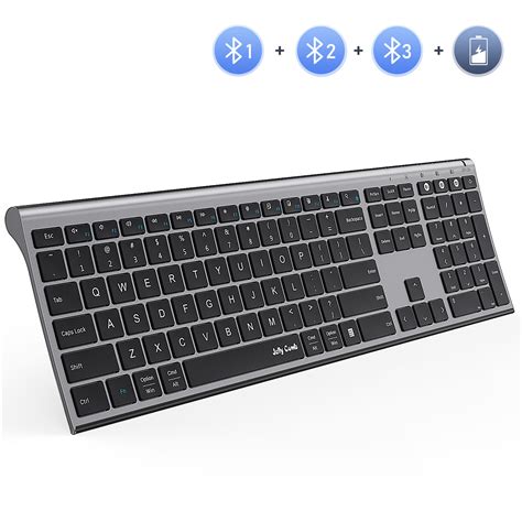 Buy Multi Device Bluetooth Keyboard Jelly Comb Slim Rechargeable