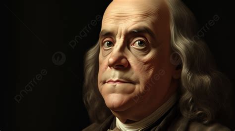 Portrait Image Of Benjamin Franklin Background Pictures Of Ben