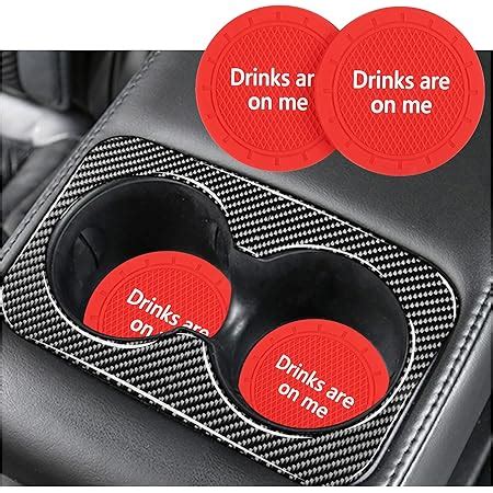 Amazon Pack Car Cup Holder Coaster Don T Fuck Up The Car Printed