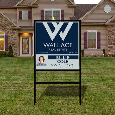 Wallace Real Estate Model Cs27325x24anp304 In Signs And Frames Dee