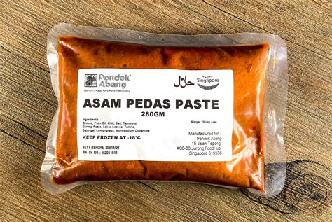 Assam Pedas Paste Pondok Abang