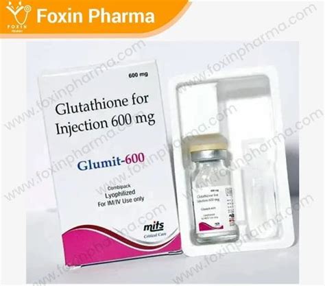 Glumit Glutathione Injection Packaging Type Box At Rs 1650 Vial In Nagpur