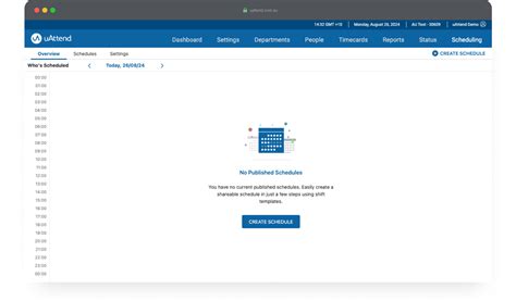 scheduling uattend cloud software feature