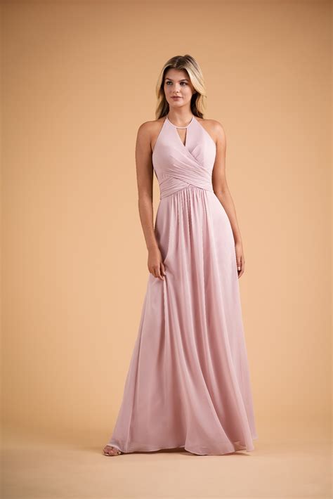 Bridesmaid Dress B2 SPRING 2020 B223008 Poly Chiffon Long