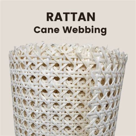 24 Wide Semi Bleached Rattan Webbing Roll 24 X 60 Food 4 Less