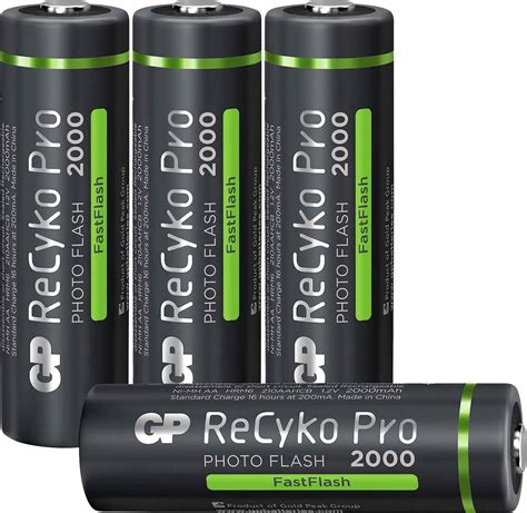 Gp Batteries Recyko Pro Photo Hr Aa Battery Rechargeable Nimh