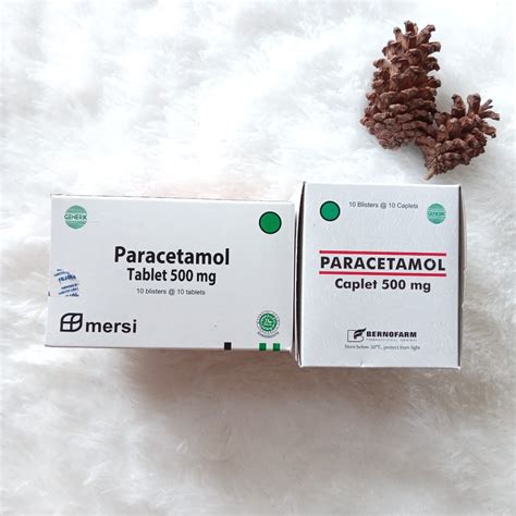 Jual PARACETAMOL PARACETAMOL 500MG BERNOFARM MERSI PENURUN PANAS