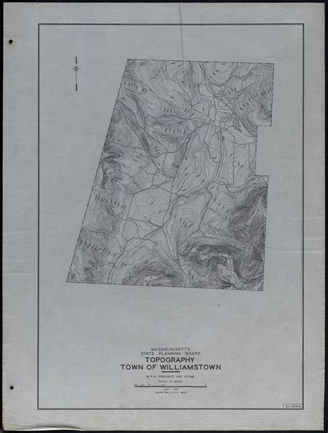 Topography Town Of Williamstown Digital Commonwealth