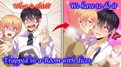 【bl Anime】two Boys Trapped In A Room And Cant Get Out Of There Unless Following The Dice【yaoi