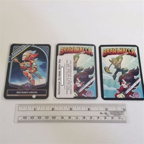 Brawlhalla Metadev Orion Code Card Legend Skin All Platforms