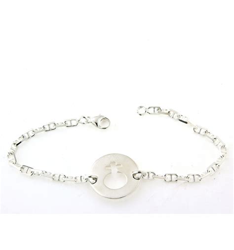 Bracelet Argent Motif Fille