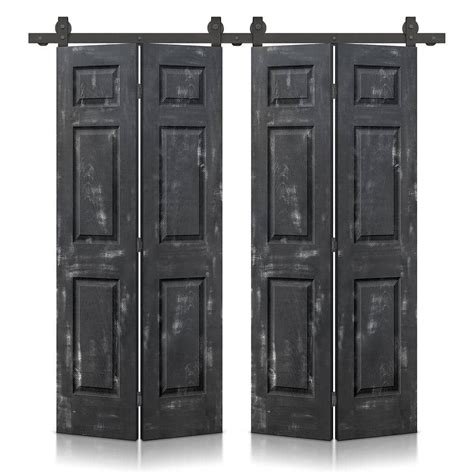 Reviews For CALHOME 72 In X 80 In Hollow Core Vintage Black Stain 6