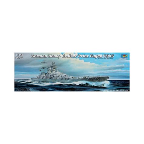 Trumpeter Model Kit 1 350 German Heavy Cruiser Prinz Eugen 1945