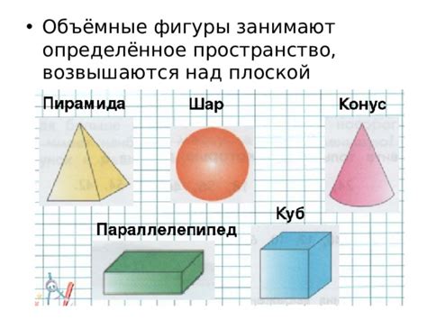 Презентация "Плоские и объёмные фигуры"