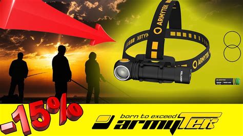 LINTERNAS DE PESCA Para Pescar Por La Noche ARMYTEK WIZARD YouTube