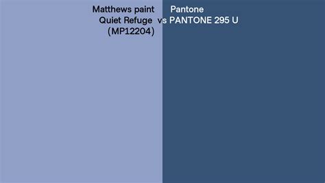 Matthews Paint Quiet Refuge Mp Vs Pantone U Side By Side