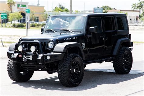 Used Jeep Wrangler Unlimited Rubicon Black Ops Edition For Sale