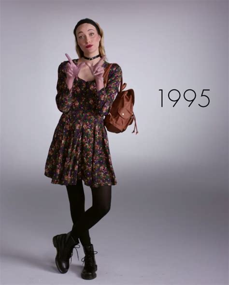 1995 | Fashion Trends Through the Ages | Video | POPSUGAR Fashion Photo 9