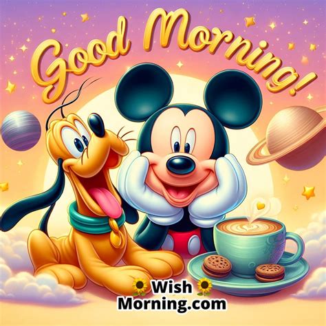 Good Morning Mickey: Cheerful Images to Begin Your Day - Wish Morning