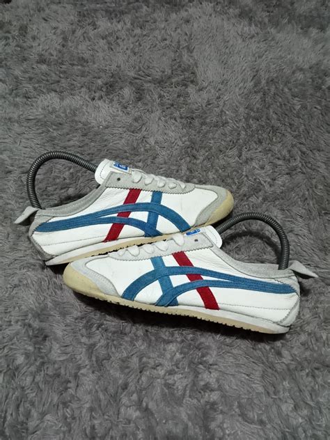 Sepatu Second Branded Onitsuka Tiger Mexico 66 Leather Original Size 37