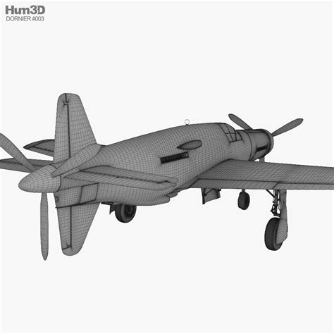 Dornier Do 335 Pfeil Modelo 3D Avión on 3DModels