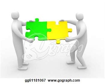 Two person matching puzzle | Clipart Panda - Free Clipart Images