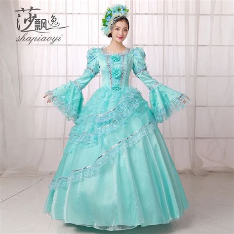 Rococo Baroque Cosplay Costume Medieval Renaissance Py56 Costume Victorian Gothic Marie