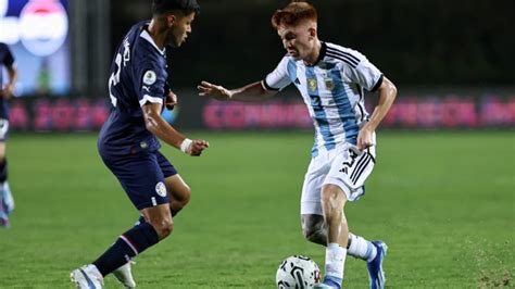 La Selecci N Argentina Sub Empat Ante Paraguay En El Debut En El