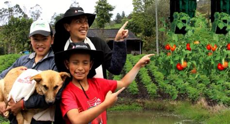 Familia campesina colombiana entre los youtubers más destacados de