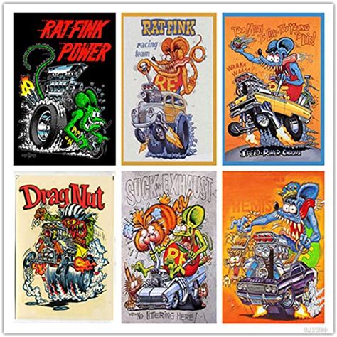 Best Rat Fink Metal Sign Perfect For Ts And More