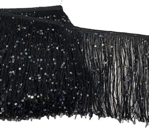 Yycraft 6 Hoogram Sequin Chainette Tassel Fringe Trim By