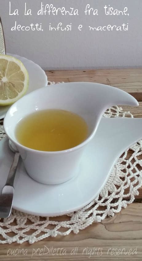 Tisane Decotti Infusi E Macerati Qual La Differenza Cucina