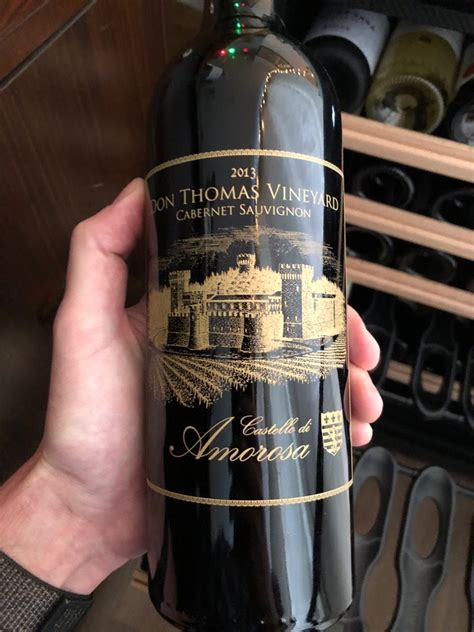 2019 Castello Di Amorosa Cabernet Sauvignon Don Thomas USA California