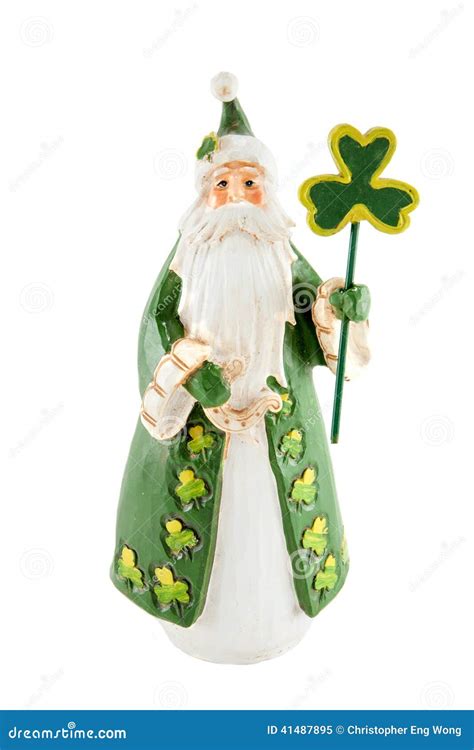 Irish Santa Stock Image Image Of Object Christmas Statuette 41487895