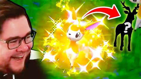 Shiny Reaction Shiny Deerling in Pokémon Scarlet Violet YouTube