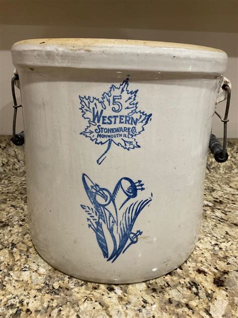 Sold Price Antique Western Stoneware Gallon Crock Invalid Date Edt