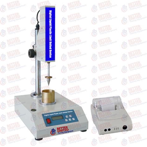 Liquid Limit Plastic Limit Cone Penetrometer Soil Testing Equipment